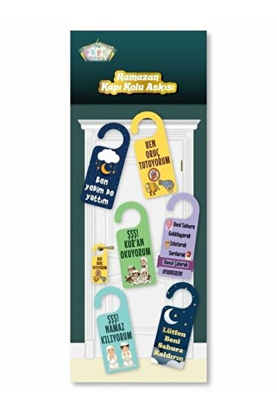 parti show Ramazan Kapı Kolu Askısı 6'lı