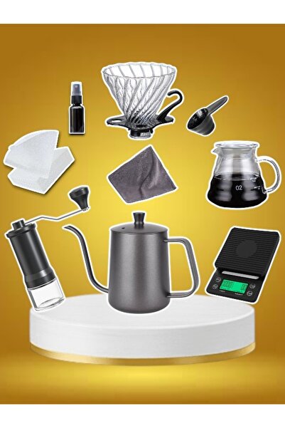 unbranded V60 Coffee Set, 9 pieces, 02