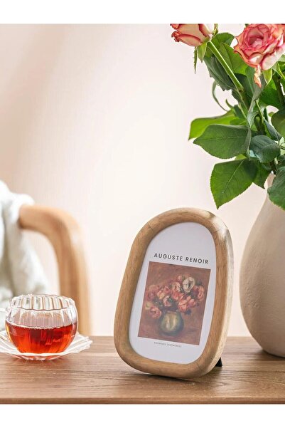 LC Waikiki Yellow Wooden Photo Frame 17 cm (S6)