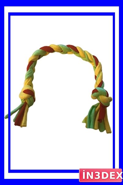 İN3DEX لعبة خيط تنظيف الأسنان القطنية للكلاب 20 سمتر