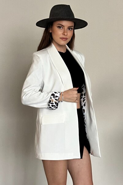 moda armanc Women's Blazer Jacket Oversize Long |   Lepoar Lined Classic Styl...