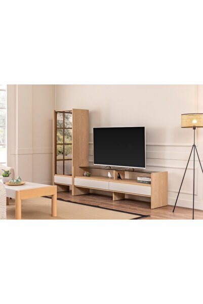 Doressa Home Gouda Vitrinli Tv Ünitesi