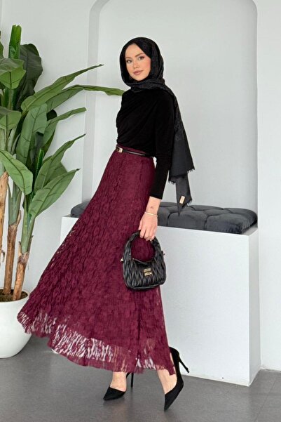 Hazamoda Danetelli Skirt Plum