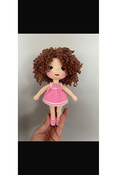 evim oyuncak dünyası Minik Kıvırcık Bebek Amigurumi Organik