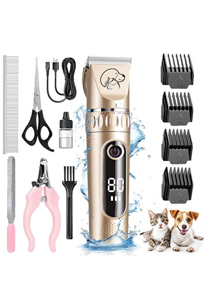 xenomo Masina de tuns animale Xenomo® TRIM-XPERT, fara fir, lama ceramica, af...