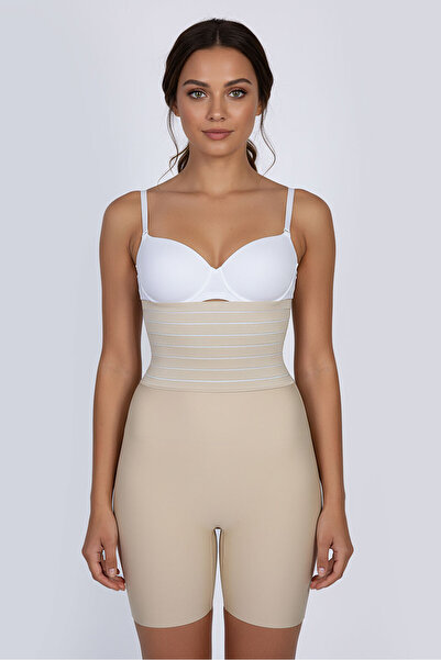 Peakform Laser Cut High Waist Firming and Lifting Boxer Corset