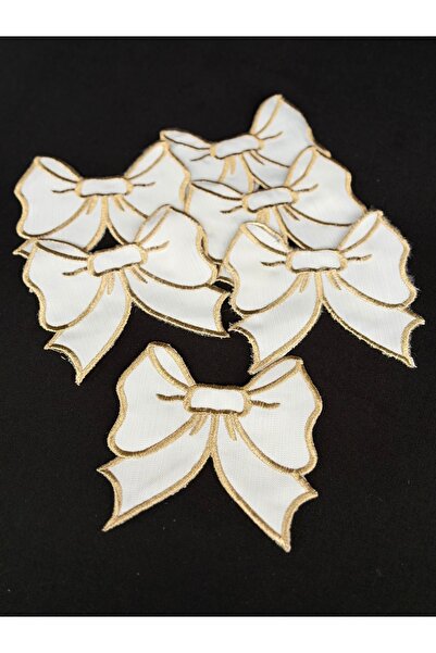 Hediye Köşkü 6-Piece Bowknot Lace Napkin Holder