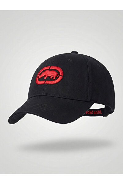 ecko unltd. KEATS Siyah Snapback Nakışlı Unisex Şapka