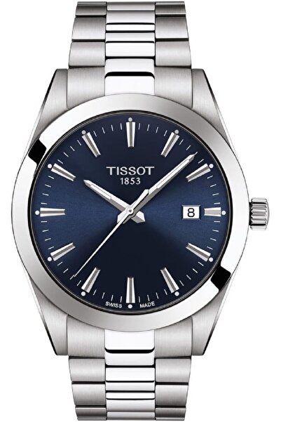 TISSOT Mens Gentleman Swiss Quartz Stainless Steel Dress Watch