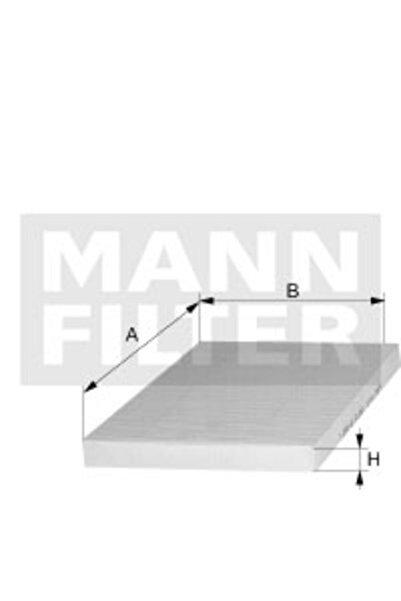 Mann-Filter Filtru, aer habitaclu CUK 23 019/1