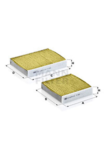 Mann-Filter Filter, interior air FP 21 000-2