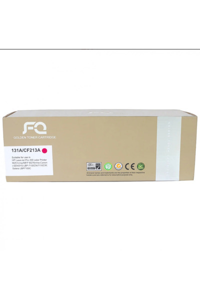 FQ Gold laser toner compatible with CF213A 131A magenta