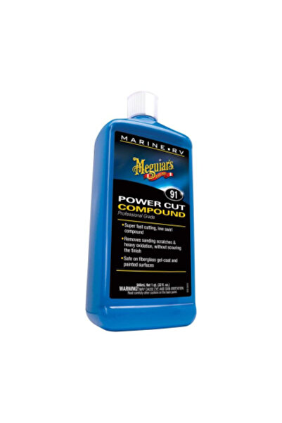 Meguiar's Consumer Meguiar's Power Cut Compound M91 Abraziv pentru bărci, 946 ml