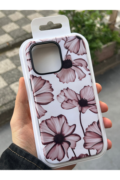 EDELFU متوافق مع iPhone 16 PRO MAX - غطاء متين مزدوج الطبقات بنمط مميز من الم...