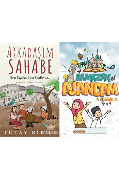 Rağbet Yayınları Çozuklar İçin Ramazan Seti; Arkadaşım Sahabe - Ramazan Ajandam