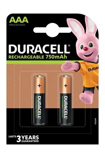 Duracell R3 батерии, AAAK4, 750mAh, 2 бр.