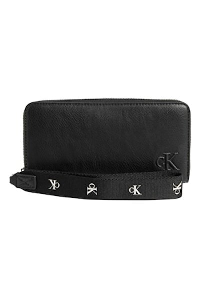 Calvin Klein Jeans Ultralight Zip Wallet, Black