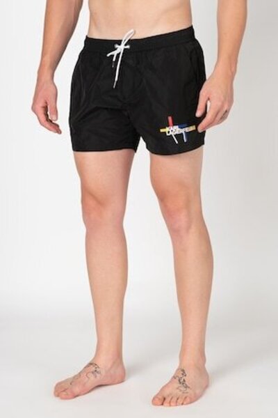 Karl Lagerfeld Swim Shorts with Elastic Waist