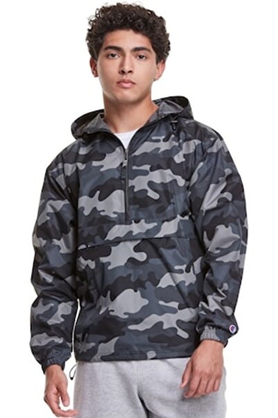 Champion Men's Jacket, Camouflage, Water and Wind Resistant