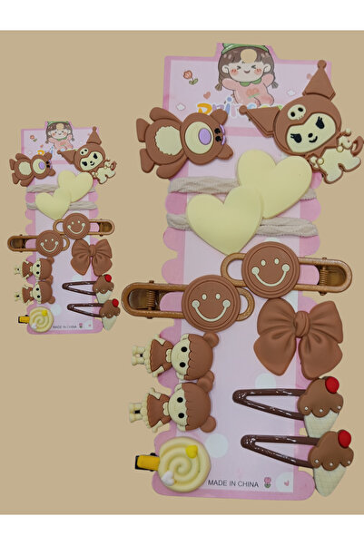 ELAS HOME Комплект фигурки за момиченца с фиба за коса