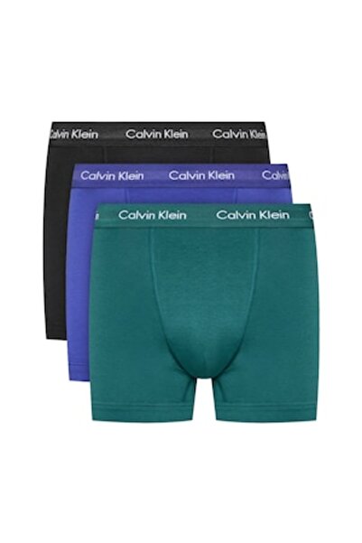Calvin Klein Set boxer pentru bărbați, 3 perechi, bumbac, multicolor, M