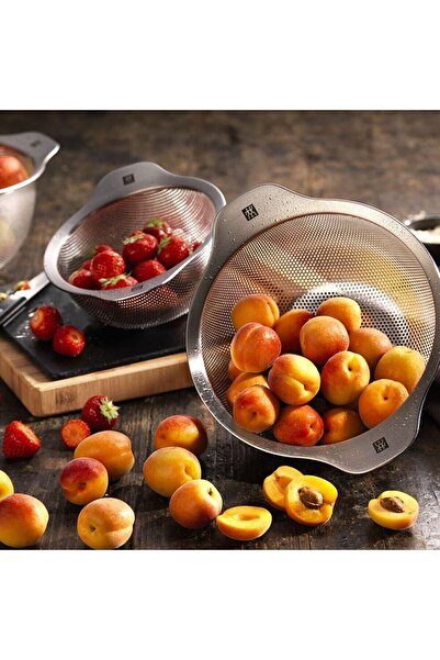 ZWILLING Paslanmaz Çelik Tel Süzgeç 2'li Set 16cm - 24cm
