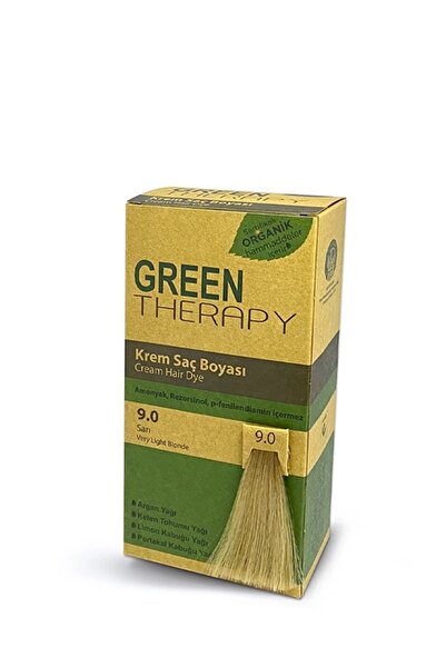 Green Therapy 9.0 Sarı Saç Boyası