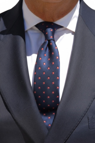 CROATE Italy Como Collection – 100% Pure Silk Tie