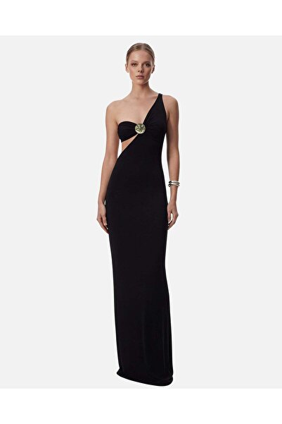 Magdarel Helia Black Dress