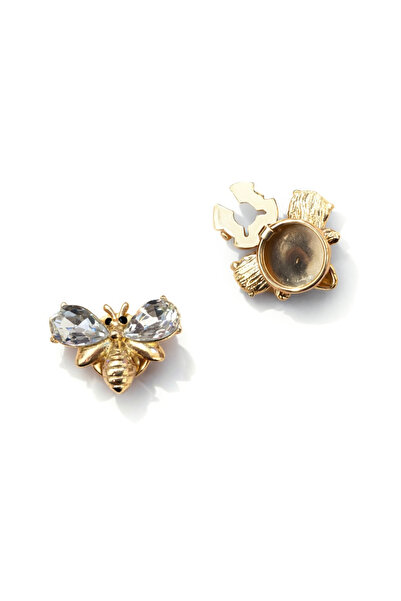 neslyaccessories Button brooch (pair)
