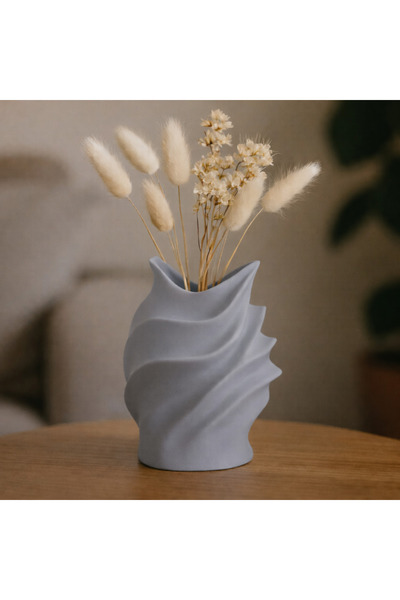 Vescarri Elemental Decorative Vase |   Fluid Modern Design