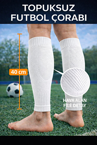 Tayzon Футбольні шкарпетки без підошви Шкарпетки з сіткою Футбольні шкарпетки...