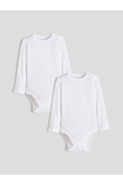 LC Waikiki Rmz Gi̇yi̇m Farkiyla Zero Roba Collar Baby Boy Snap Fastener Bodys...