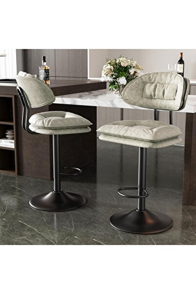 Hawthyhome 2’li Ergonomik Ayarlanabilir Bar Taburesi