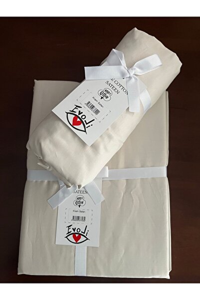 % 100 PAMUK SATEN ÇİFT KİŞİLİK NEVRESİM 200 x 220 cm