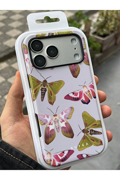 EDELFU iPhone 17 Pro Max Compatible - Dual Layer Durable Patterned Cover Mica...