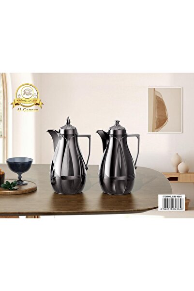 Generic A set of coffee pots (thermoses) for tea and coffee, from a well-know...