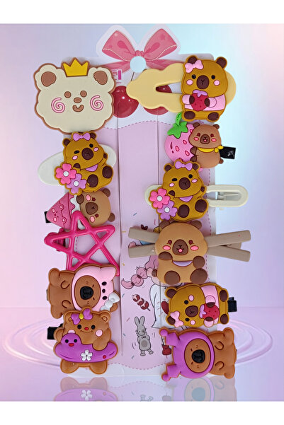 ELAS HOME Капибара бебешки комплект за коса 14-частен комплект