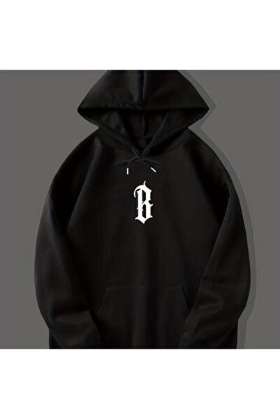 bellanova Unisex Black Oversize 3 Thread Raster Sweatshirt - Premium Quality ...