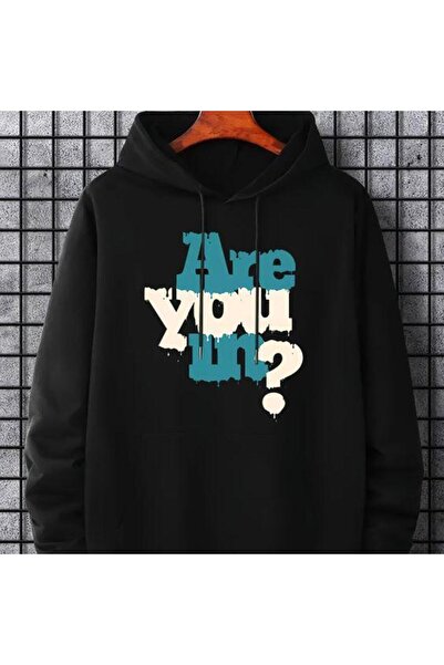 bellanova سويت شيرت أسود للجنسين قصة فضفاضة 3 Thread Shardonlu - جودة ممتازة ...