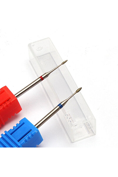 choice2 2pcs 1pcs Diamond Nail Drill Bit for Gel Polish & Acrylic Removal Nai...