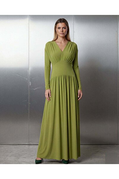 Magdarel Lynora Soft Pistachio Dress