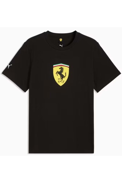 Puma تي شيرت فيراري كولورد شيلد 635310 تي شيرت رجالي أسود
