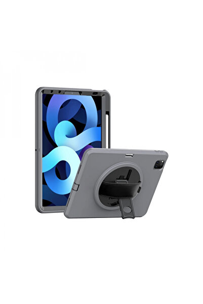 byhodi iPad Pro 11 (2018) Case Hand Strap Tablet Case - Gray