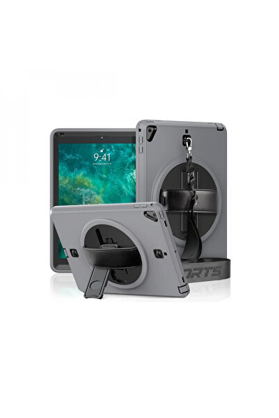 byhodi Otterbox tablet cover - grey for ipad air 5 9.7 case strap-c