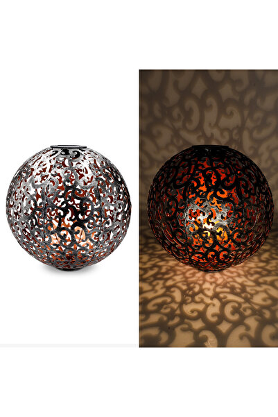 Navaris Lampă solară de exterior, iluminare LED, 30 cm, pornire/oprire automa...