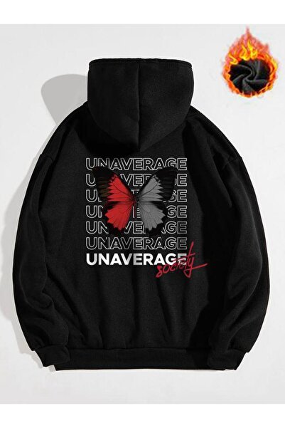 bellanova Unisex Black Oversize 3 Thread Raster Sweatshirt - Premium Quality ...