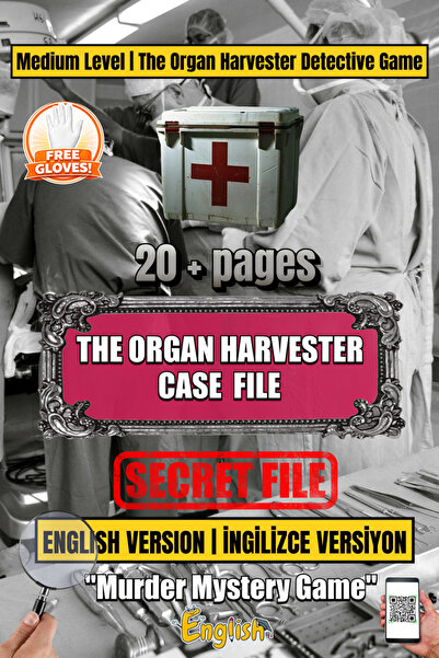 GameBulance The Organ Harvester Case File Detective Game | Murder Mystery | İ...