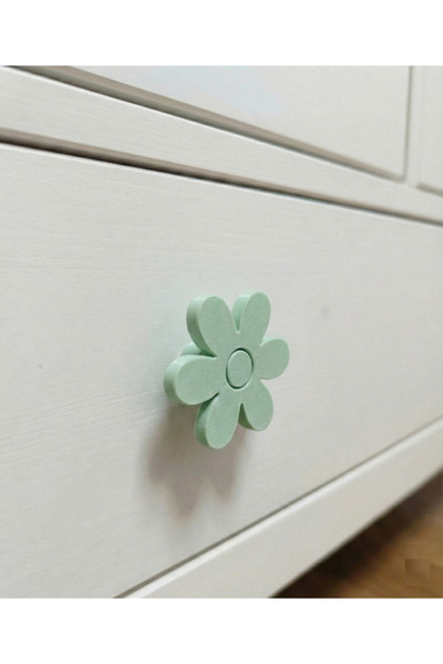 Baylin3D Mâner de dulap cu aspect floral - Cameră pentru copii modernă, elega...