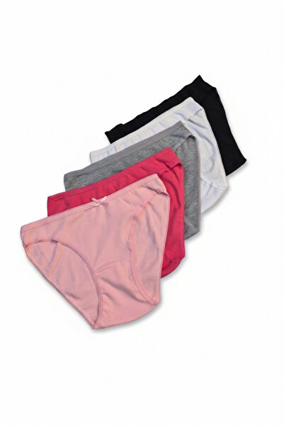 PAPATAY 7423 Standard Size Normal Waist Soft Fabric Breathable Multi-Color 5-...